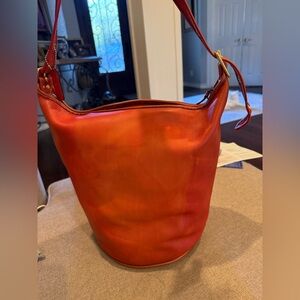 Coach LIMITED EDITION XL Legacy duffle Bag in Red Vermillion